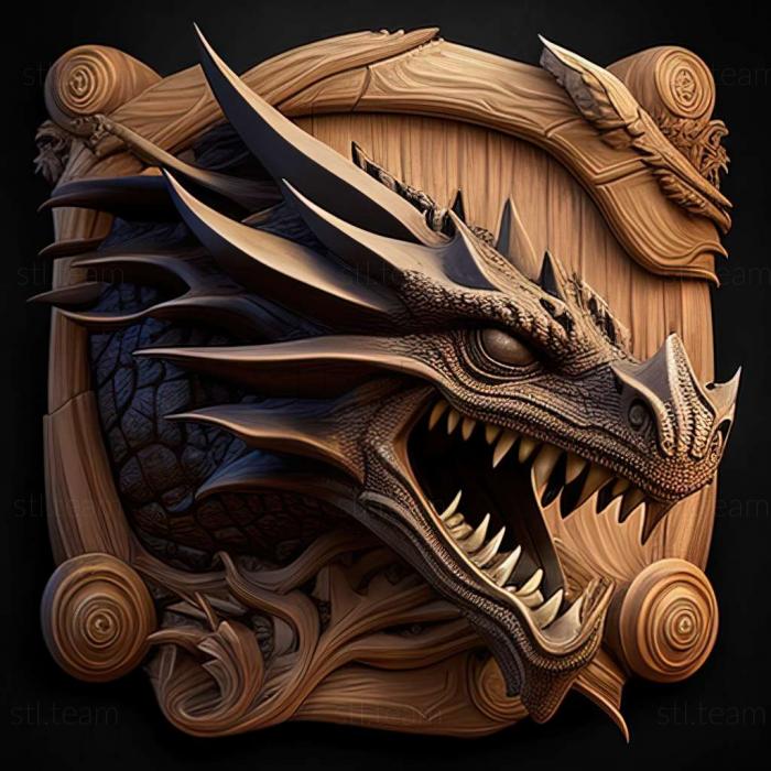 3D модель Игра Как приручить дракона 2 (STL)